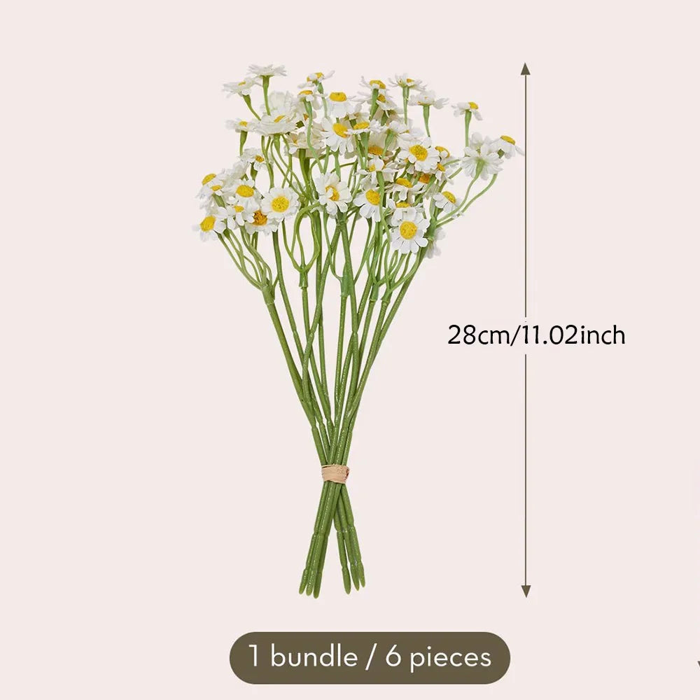 Daisy Flowers Bouquet for Table Decoration Home Decor.
