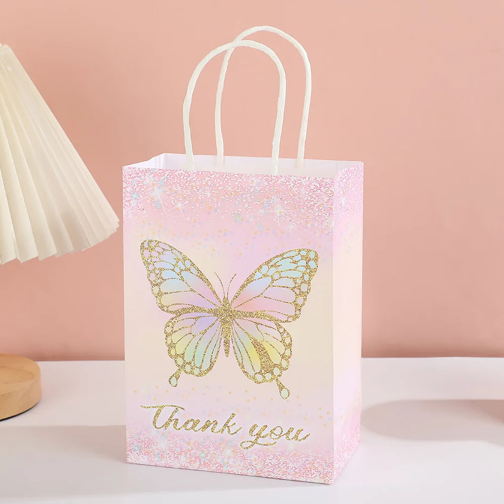 Party Gift Bags Hand-Held Kraft Paper Bag