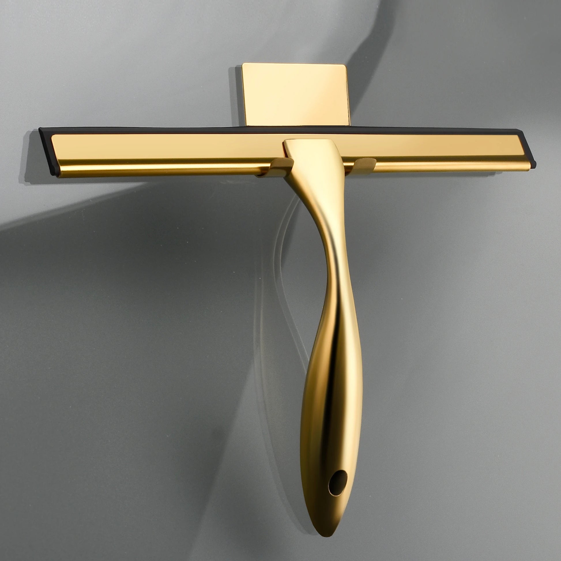 Stainless Steel Squeegee with hook for Bathroom Shower Doors Mirrors.