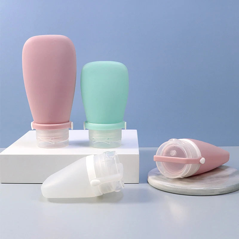 Contenitore per cosmetici da viaggio, flacone vuoto ricaricabile.