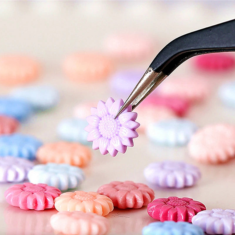 Sunflower Sealing Wax Beads Pearl Stamp 100pcs Retro