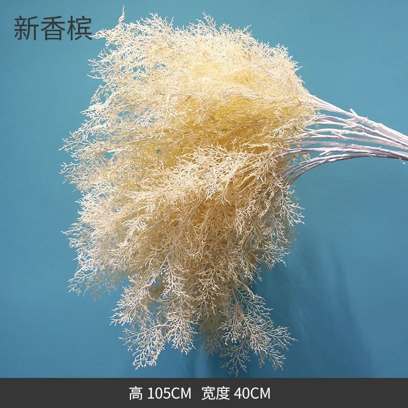 Pine Artificial Fog Flower Rime Grass Wedding Flower Material 105cm