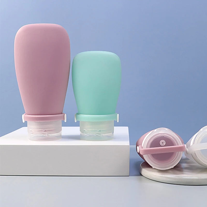 Contenitore per cosmetici da viaggio, flacone vuoto ricaricabile.