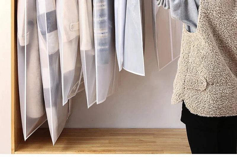 Clothes Dust Cover Bag 5pcs With Zipper