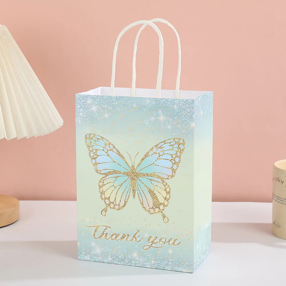 Party Gift Bags Hand-Held Kraft Paper Bag