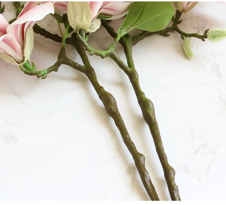 Magnolia Simulation Flower, Living Room Decoration Ornament Decoration.