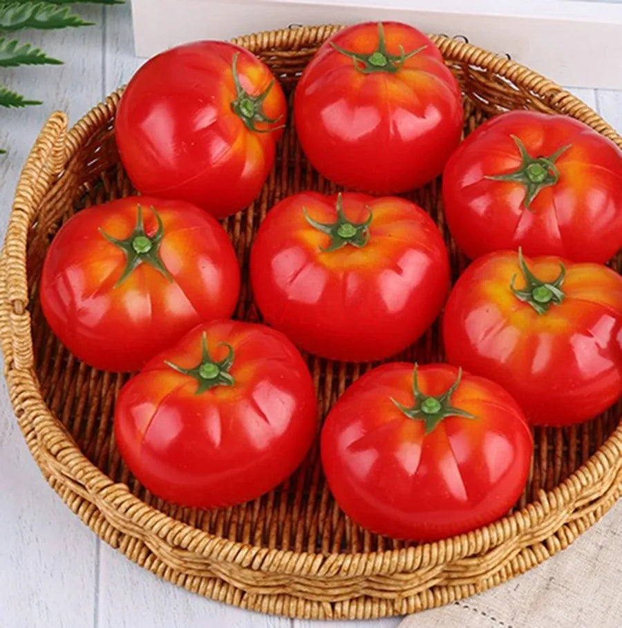 High simulation tomato vegetable foam model fake tomato.