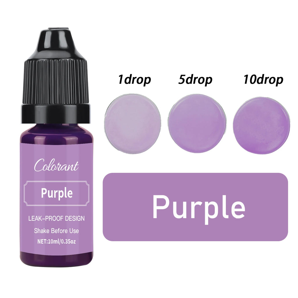 Kerzenfarbstoffe Pigment Aromatherapie Flüssigkeit 10ml