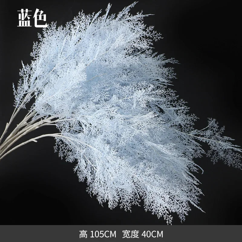 Pine Artificial Fog Flower Rime Grass Wedding Flower Material 105cm