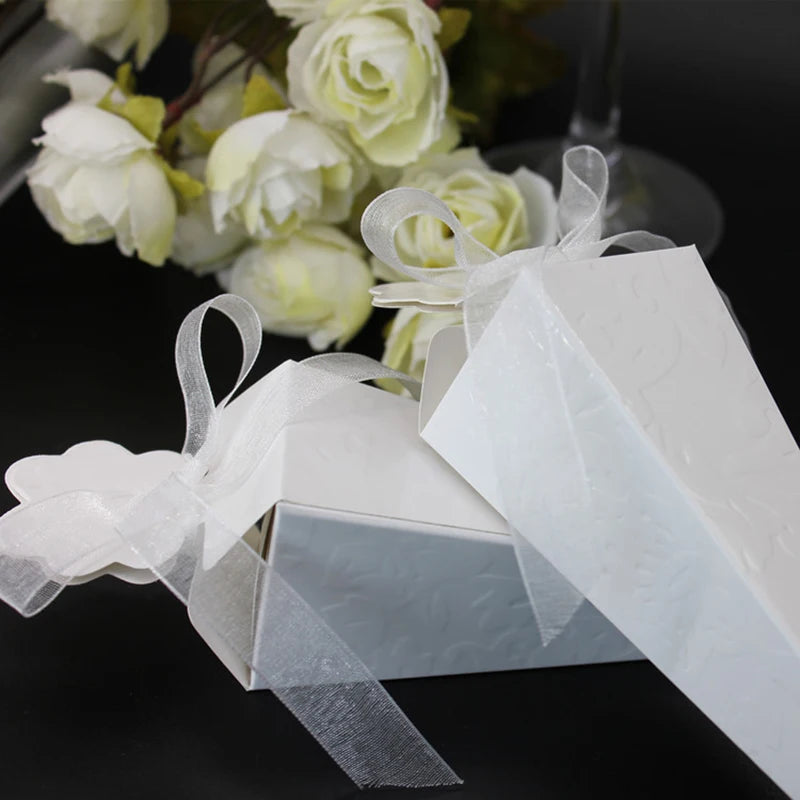 Cone Shaped Candy/Rice Box Wedding Party Favor