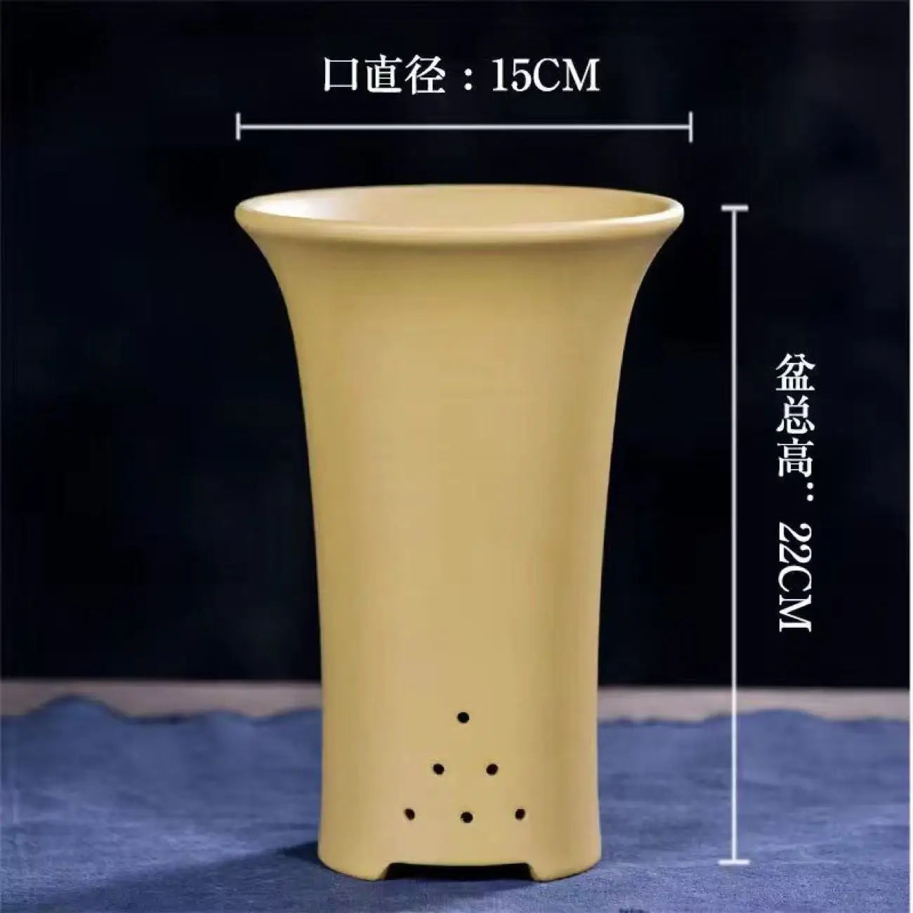 Purple Sand Flower Pot Tray High-end Boutique Orchid Pot Dedicated