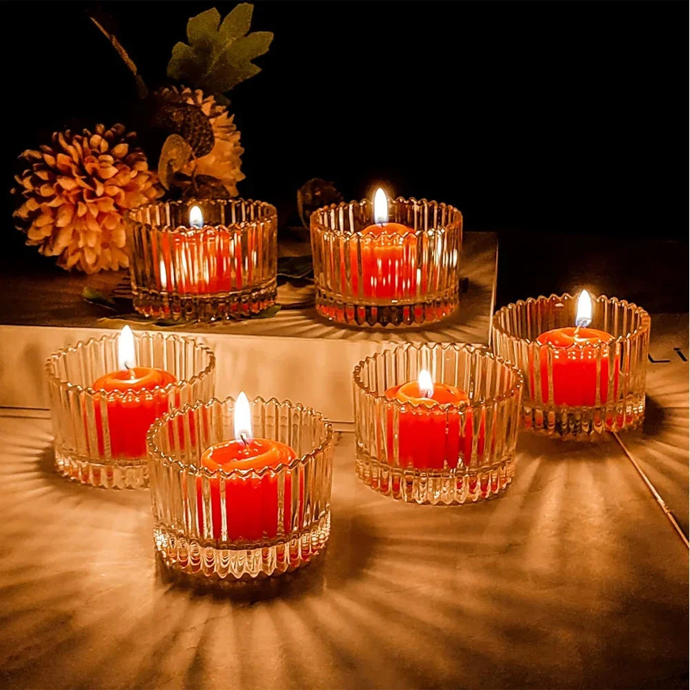 Glass Candle Jars with Lid Ideal For Candle Making.