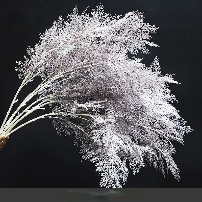 Pine Artificial Fog Flower Rime Grass Wedding Flower Material 105cm