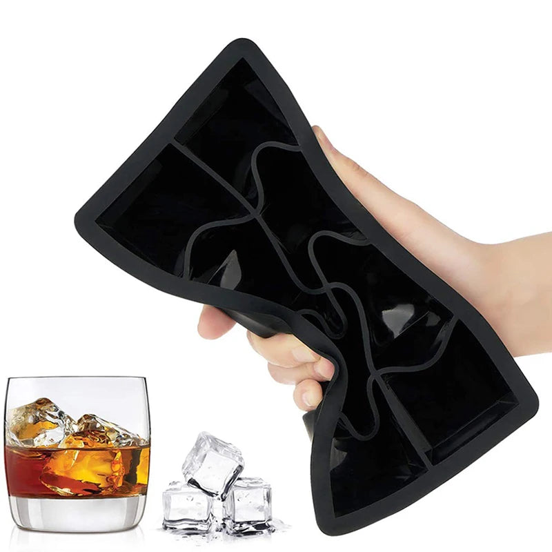 Silicone Ice Cube Molds  Home or Barware 4/6/8/15 Grids
