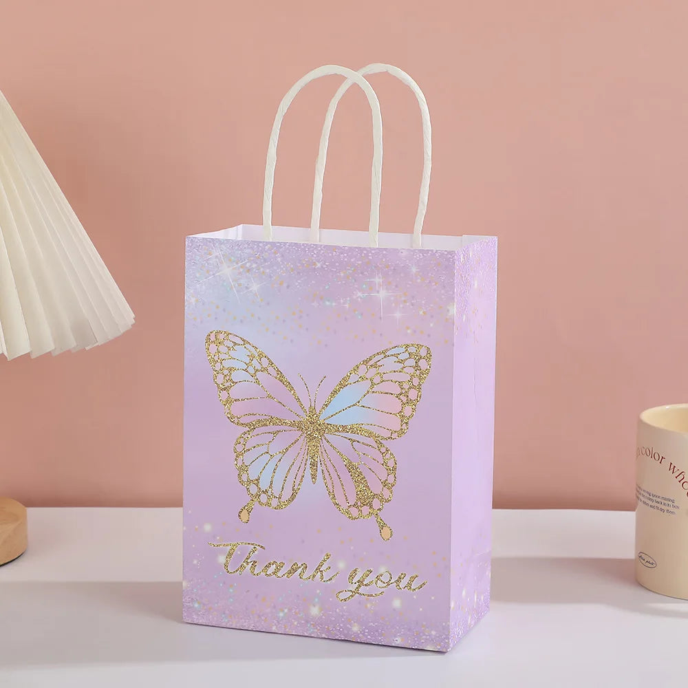 Party Gift Bags Hand-Held Kraft Paper Bag