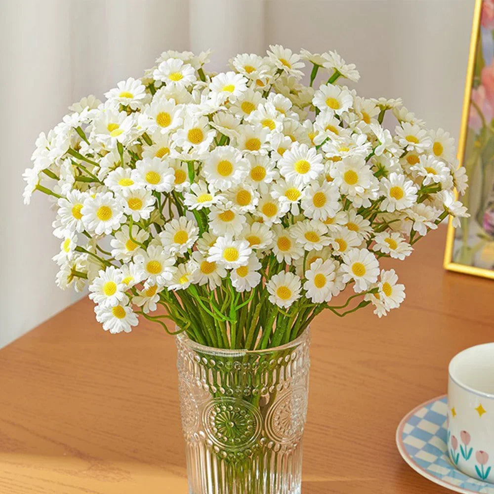Daisy Flowers Bouquet for Table Decoration Home Decor.