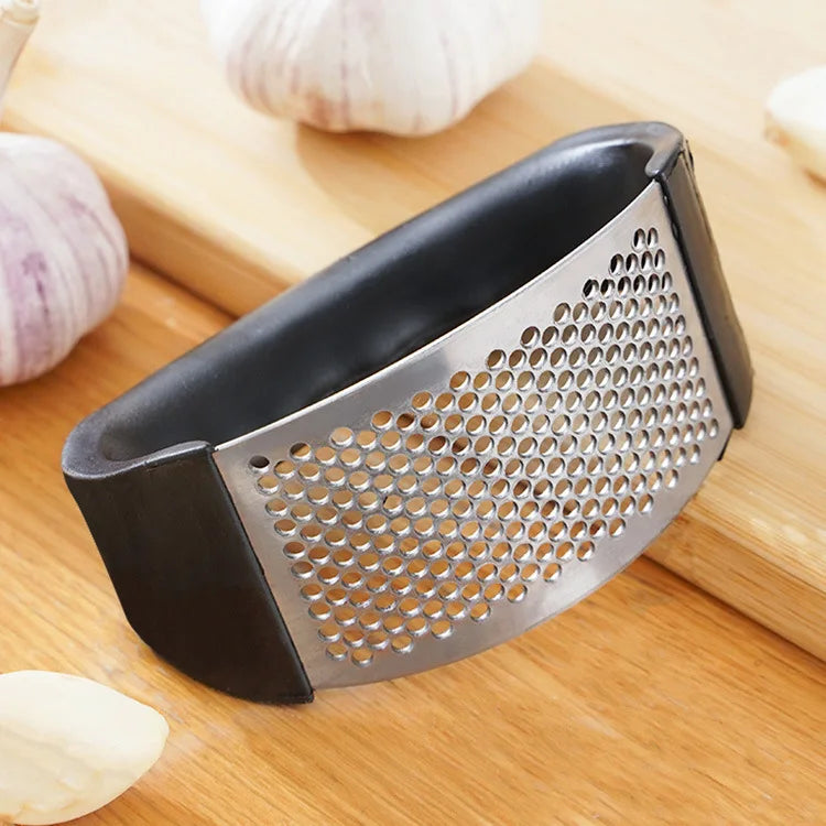 Stainless Steel Garlic Press Crusher.
