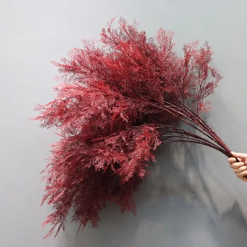 Pine Artificial Fog Flower Rime Grass Wedding Flower Material 105cm