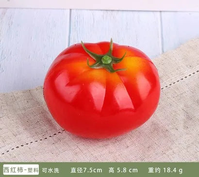 High simulation tomato vegetable foam model fake tomato.