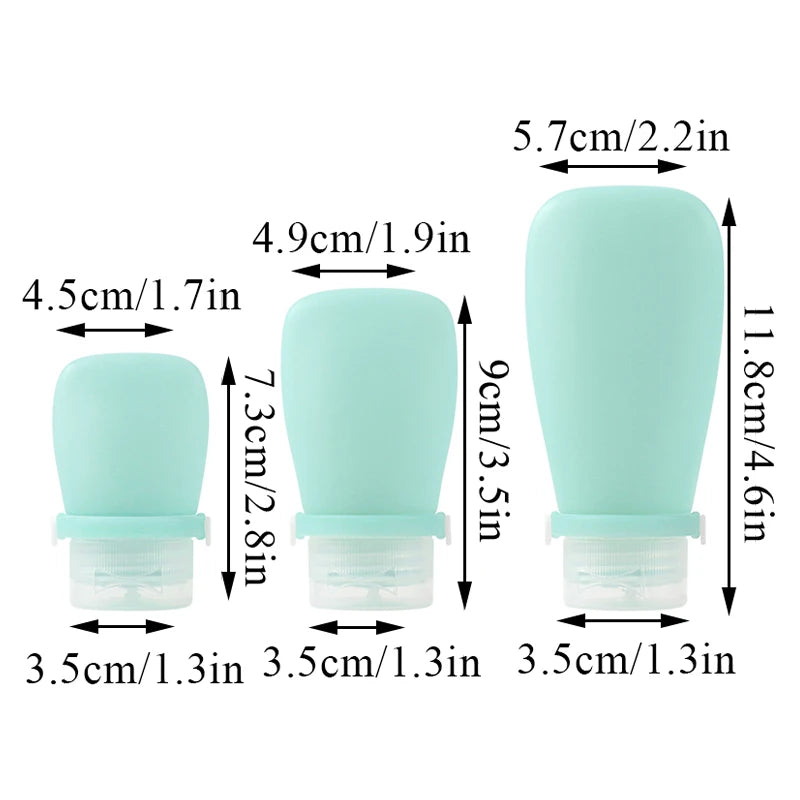Cosmetic Storage Travel Refillable Empty Bottle.