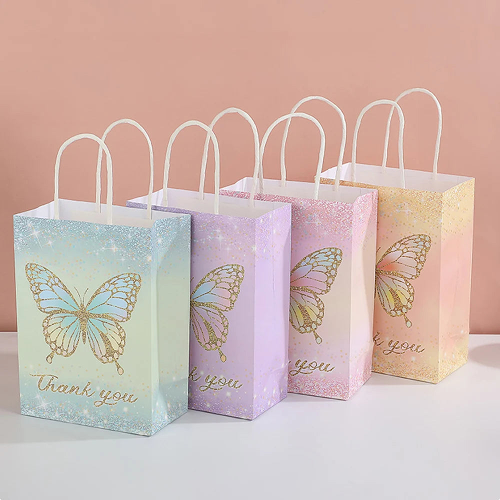 Party Gift Bags Hand-Held Kraft Paper Bag