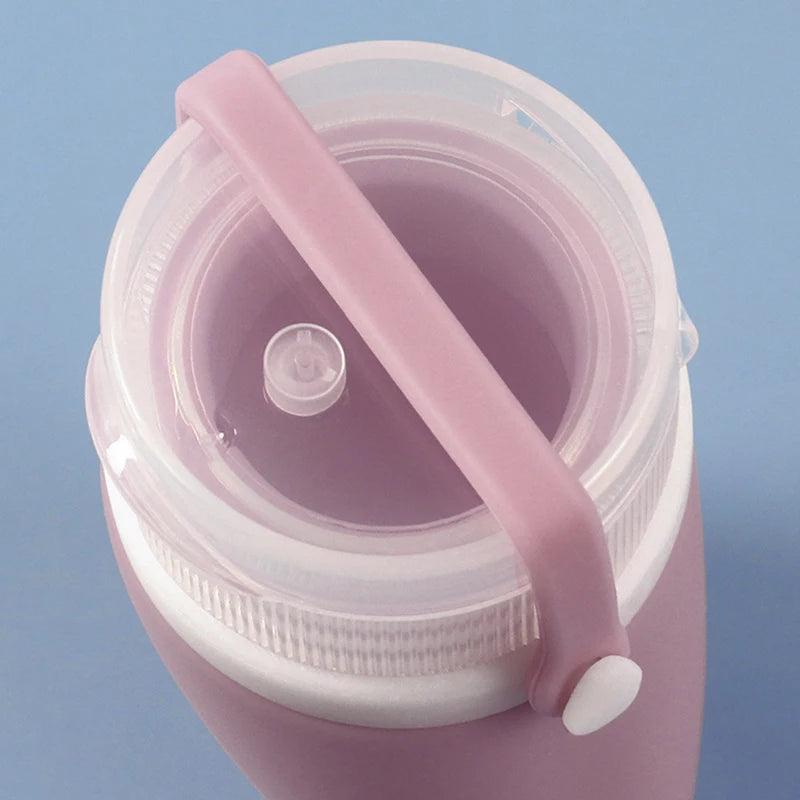 Contenitore per cosmetici da viaggio, flacone vuoto ricaricabile.