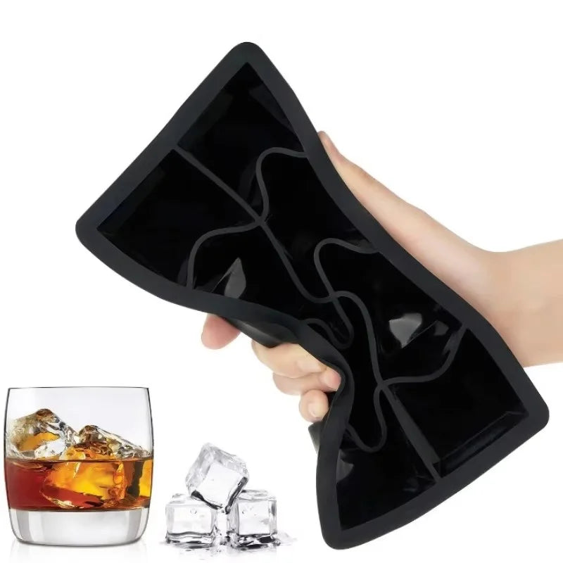 Stampi per cubetti di ghiaccio in silicone per la casa o per bar, 4/6/8/15 griglie