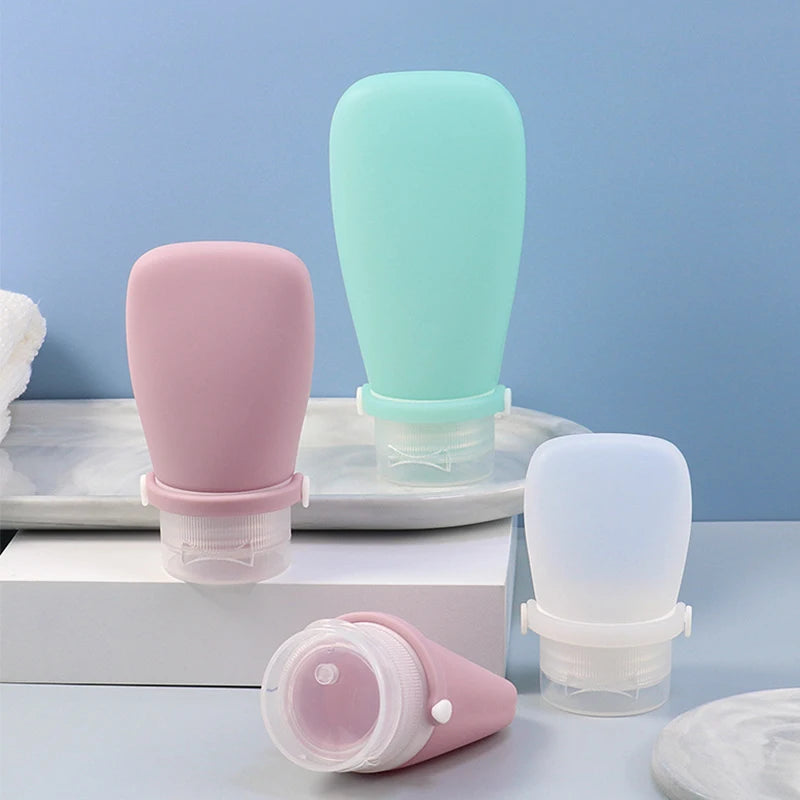 Contenitore per cosmetici da viaggio, flacone vuoto ricaricabile.