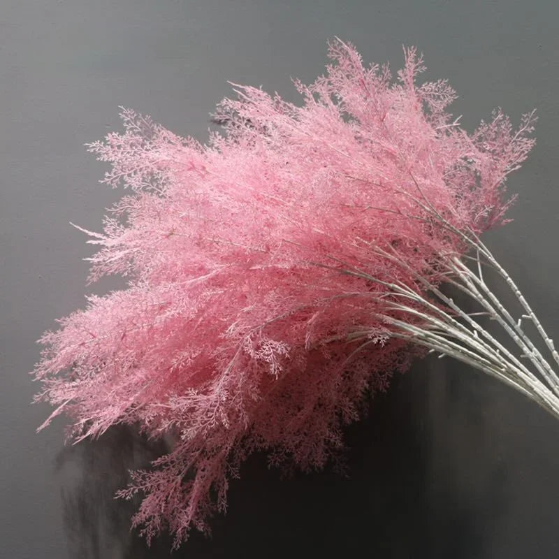 Pine Artificial Fog Flower Rime Grass Wedding Flower Material 105cm