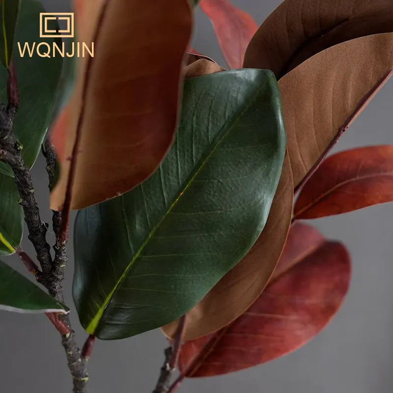 Simulation Magnolia Branch Silk Flower Home Decoration.