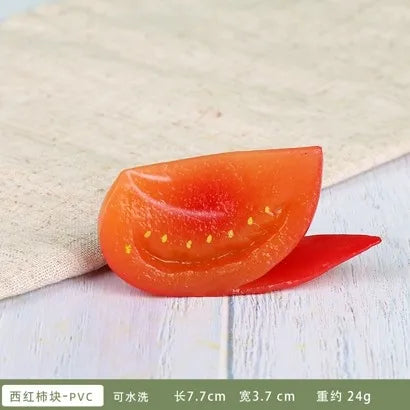 High simulation tomato vegetable foam model fake tomato.