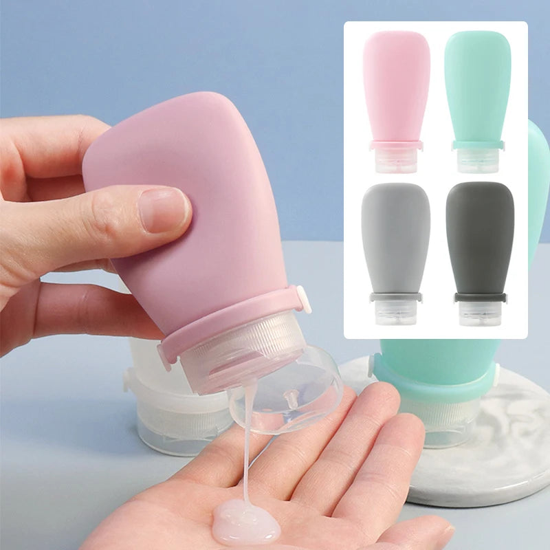 Contenitore per cosmetici da viaggio, flacone vuoto ricaricabile.