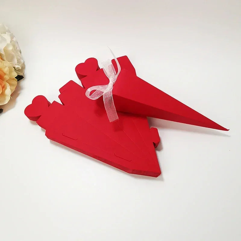 Cone Shaped Candy/Rice Box Wedding Party Favor