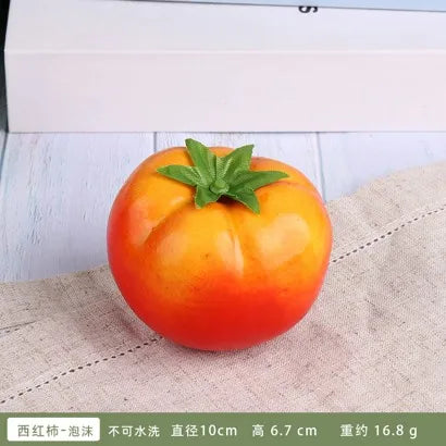 High simulation tomato vegetable foam model fake tomato.