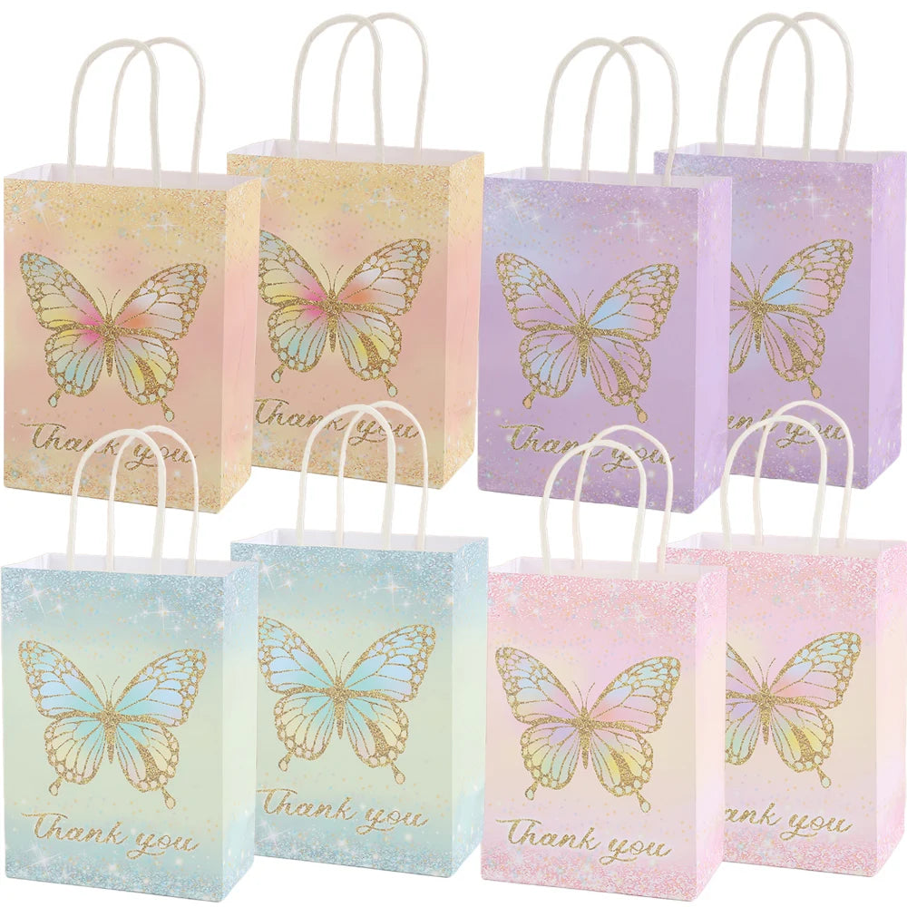 Party Gift Bags Hand-Held Kraft Paper Bag