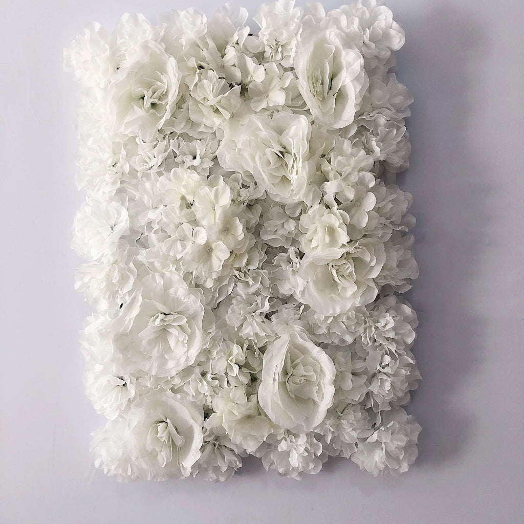 Pink Silk Rose Flower Wall Artificial Flower Backdrop Decor.