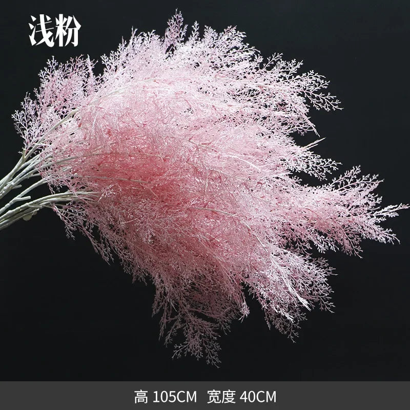 Pine Artificial Fog Flower Rime Grass Wedding Flower Material 105cm