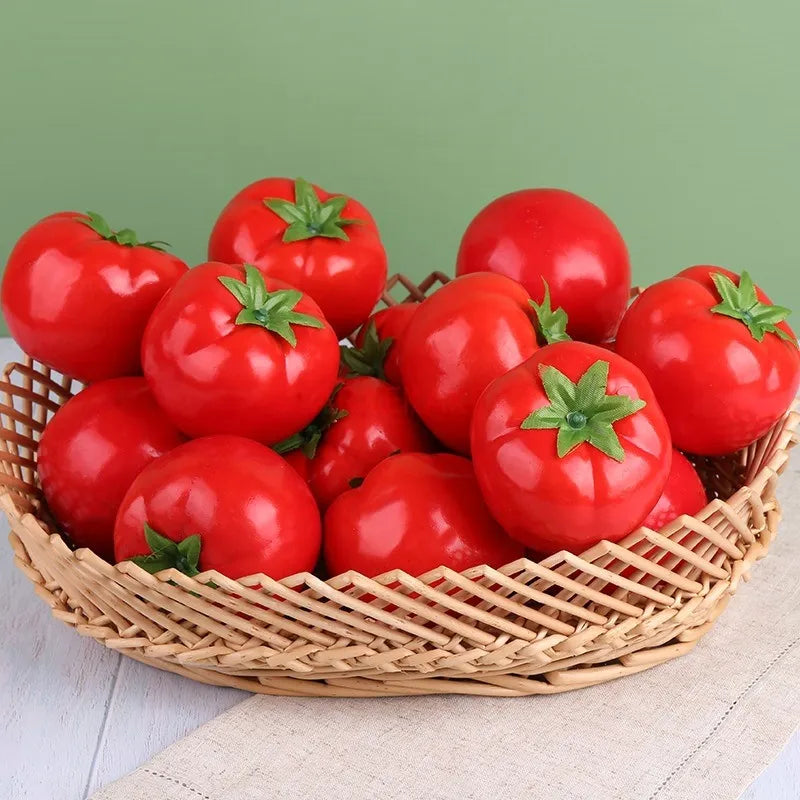 High simulation tomato vegetable foam model fake tomato.