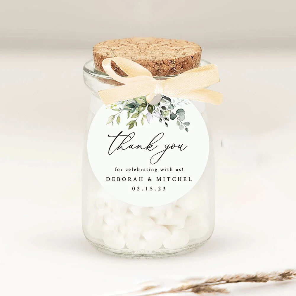 Personalisierte Gastgeschenkanhänger (100 Stück)
