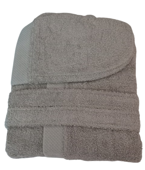 Accappatoio Spugna Cotone 500g Cappuccio Made in Italy Koet Uomo Donna Hotel Spa