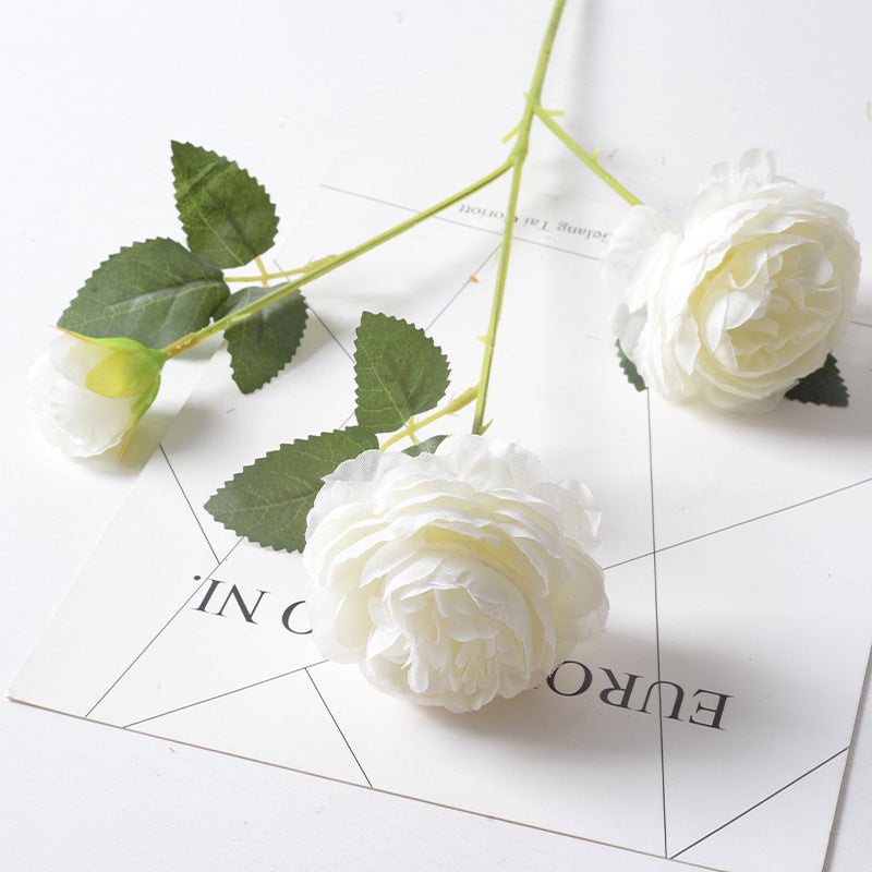 Decoration Silk Peony Flowers
