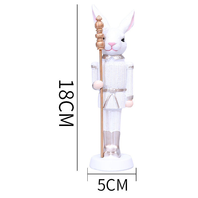Easter Cute Truncheon Rabbit Home Decoration