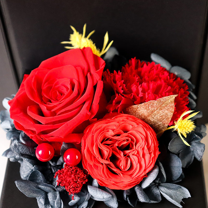Rose Carnation Austin Gift Box