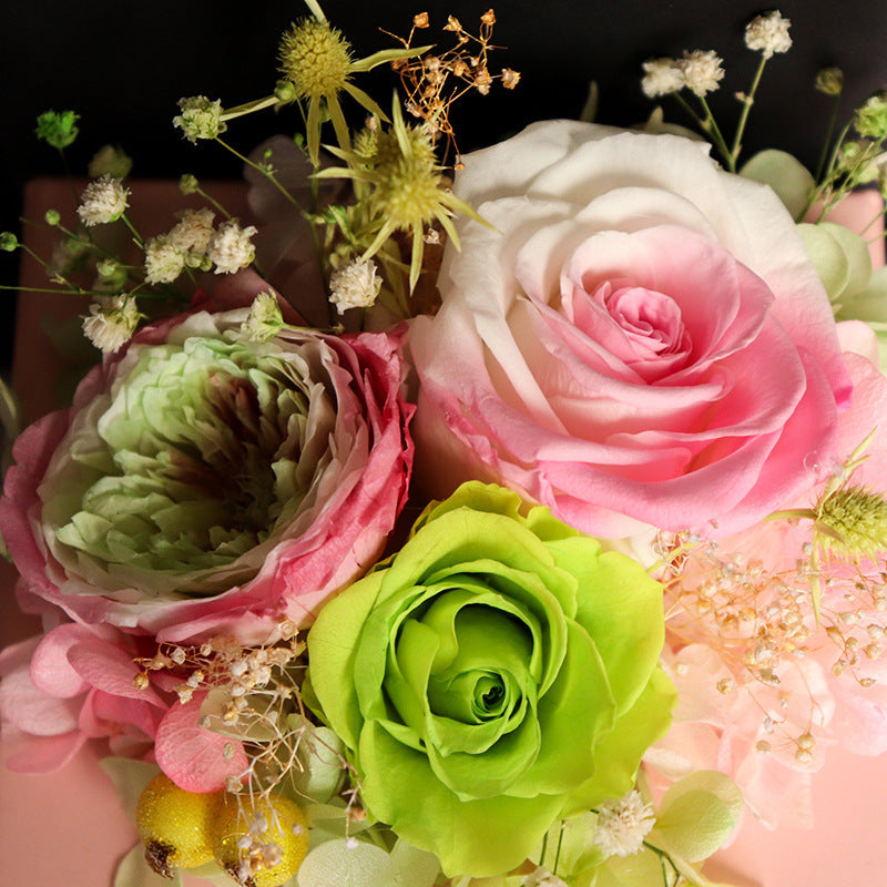 Rose Carnation Austin Gift Box