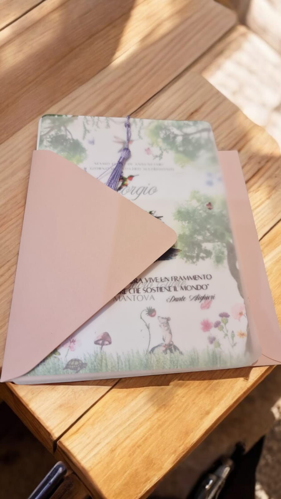 Invito Solidale Matrimonio Chiara