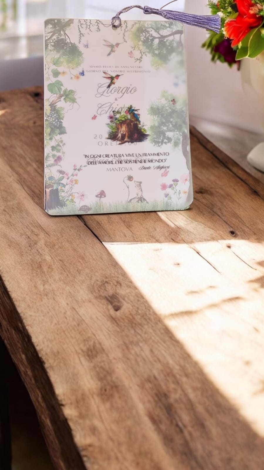 Invito Solidale Matrimonio Chiara