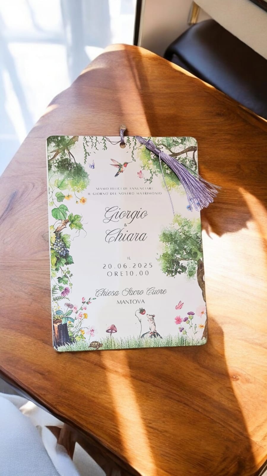 Invito Solidale Matrimonio Chiara