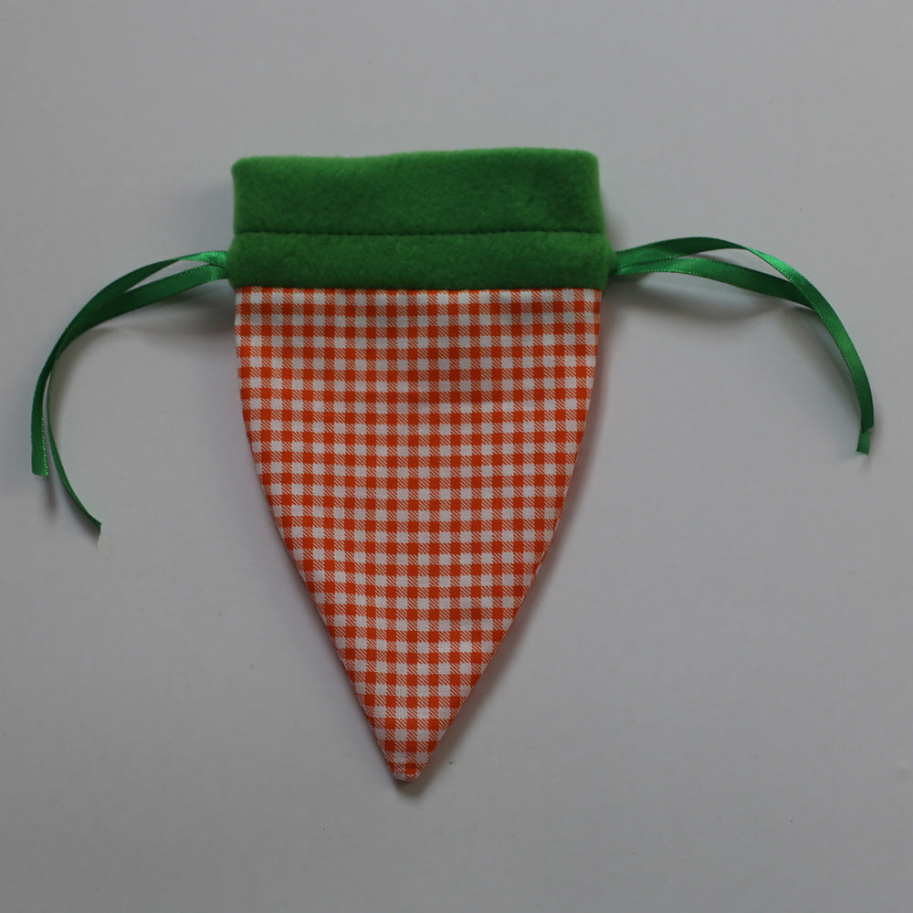 Easter Creative Carrot Gift Drawstring Bag