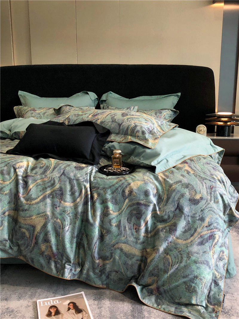 Four-piece Bedding Set Cotton Long-staple.