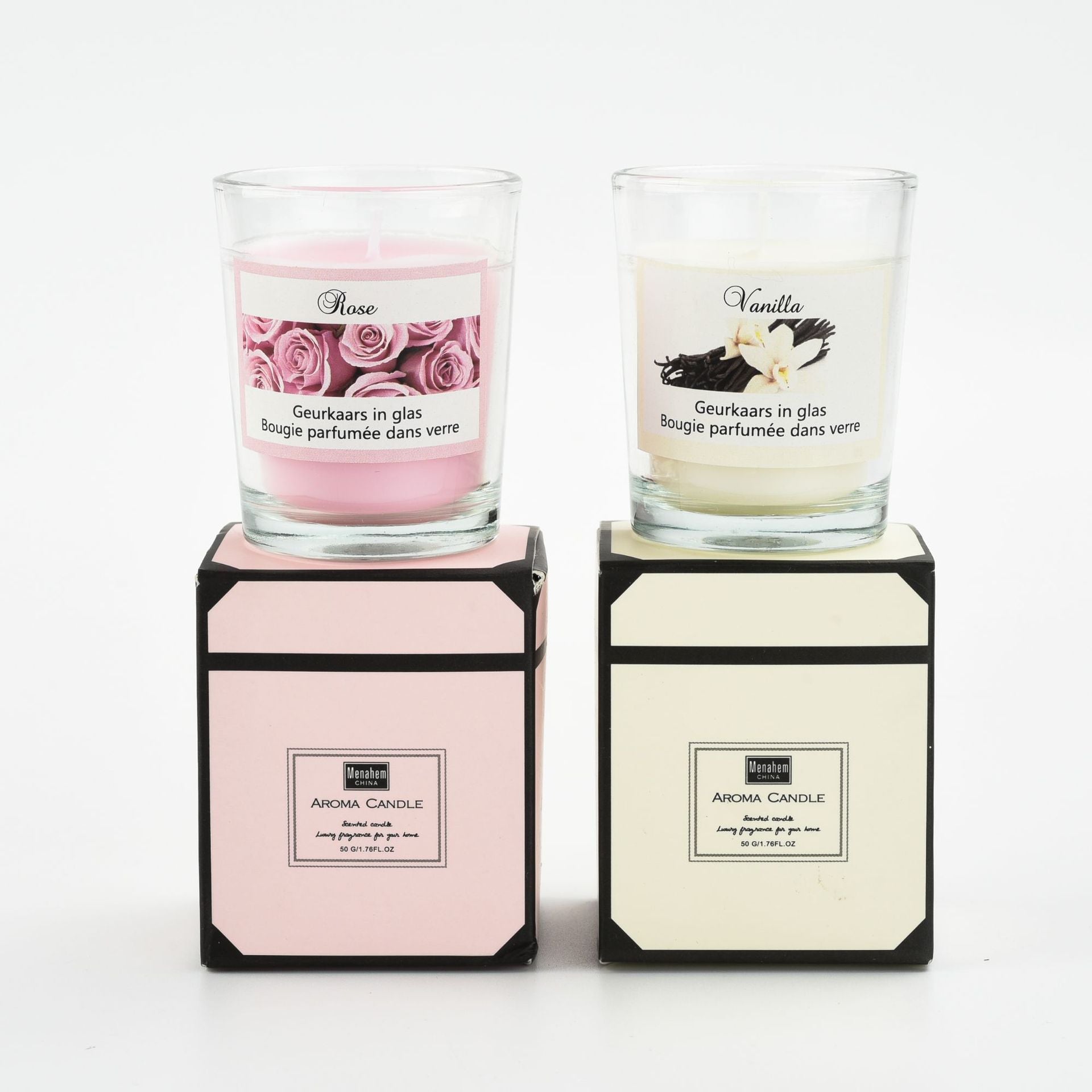 Kerzen Aromatherapie Glas Romantischer Duft